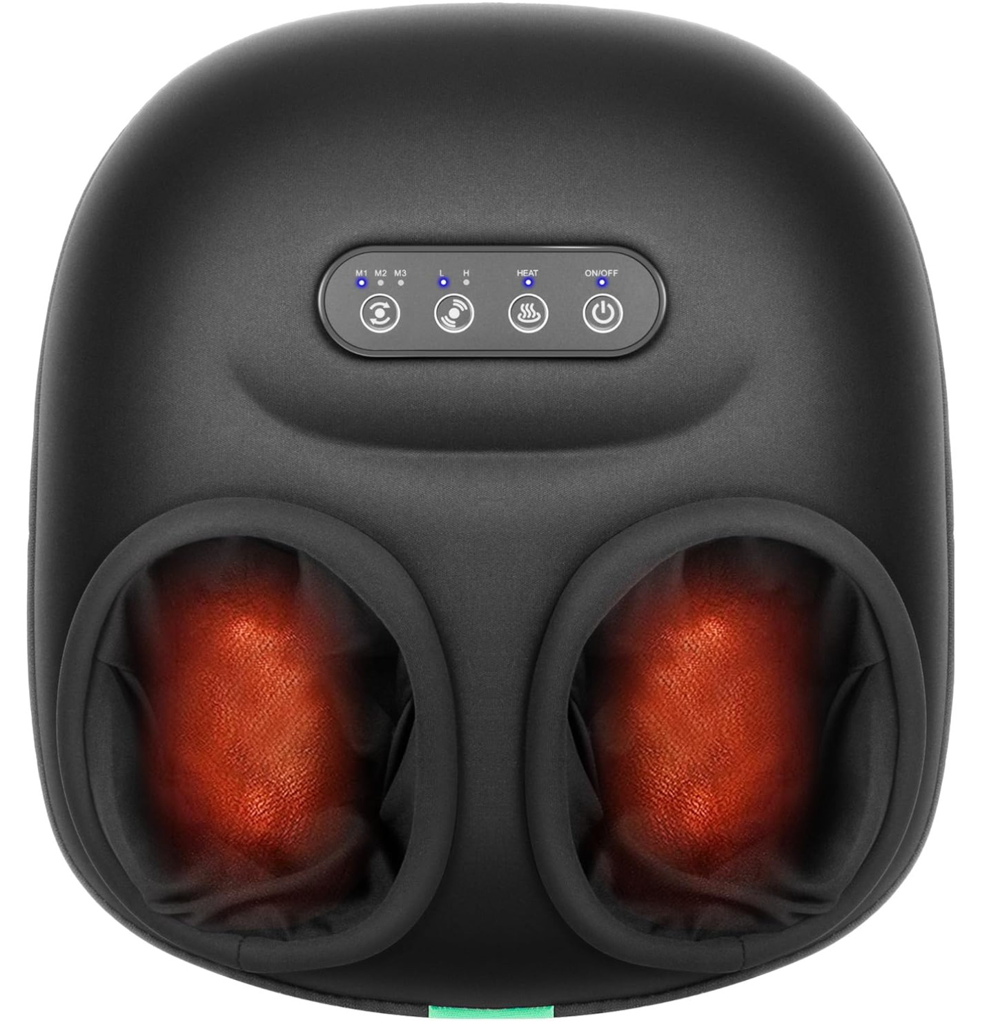 Foot Massager Machine with Heat Rolling Deep Kneading, Shiatsu Foot Massager 13″