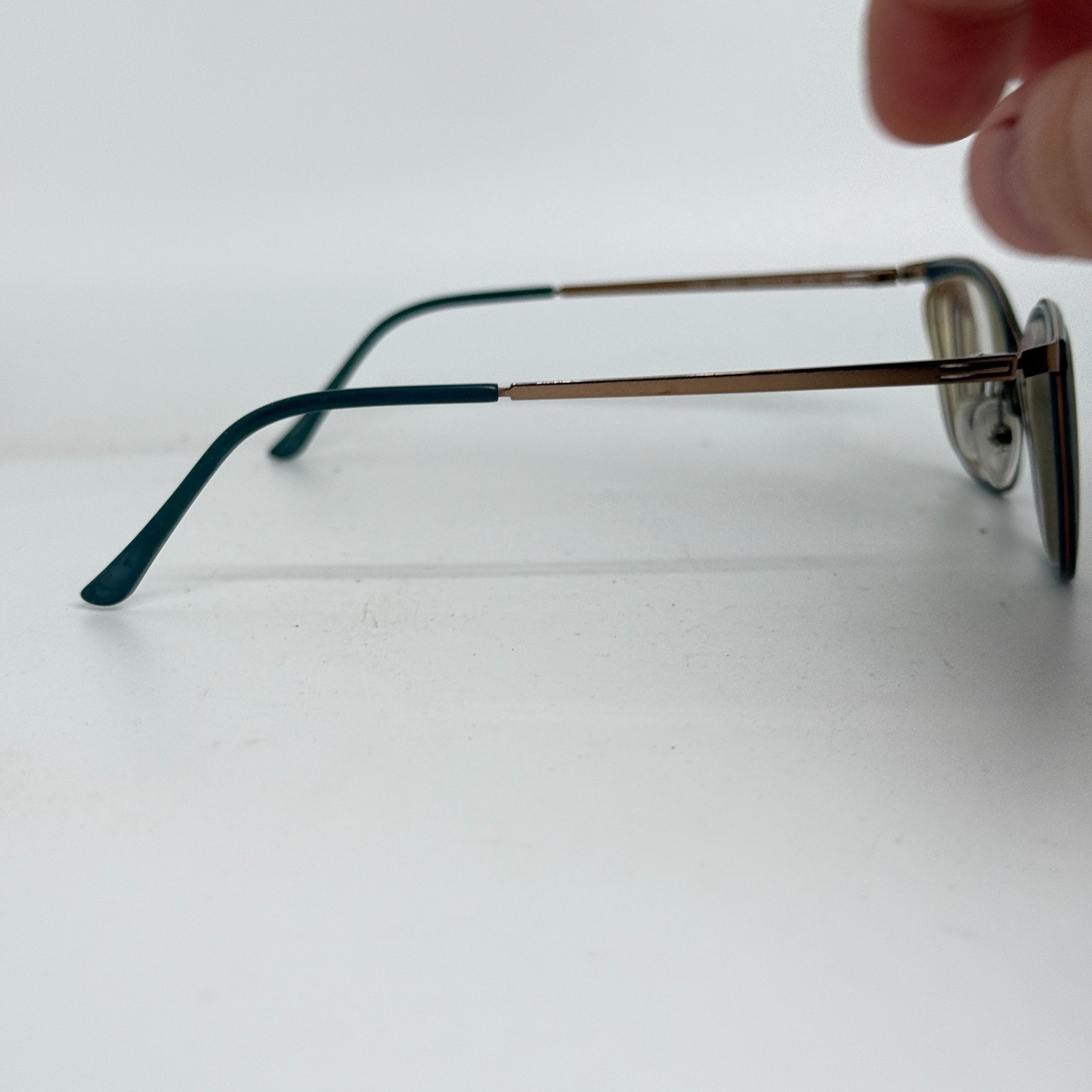 Prodesign Denmark 3175 C.9331 Matte Teal Gold Eyeglasses Frames 53-17 21006