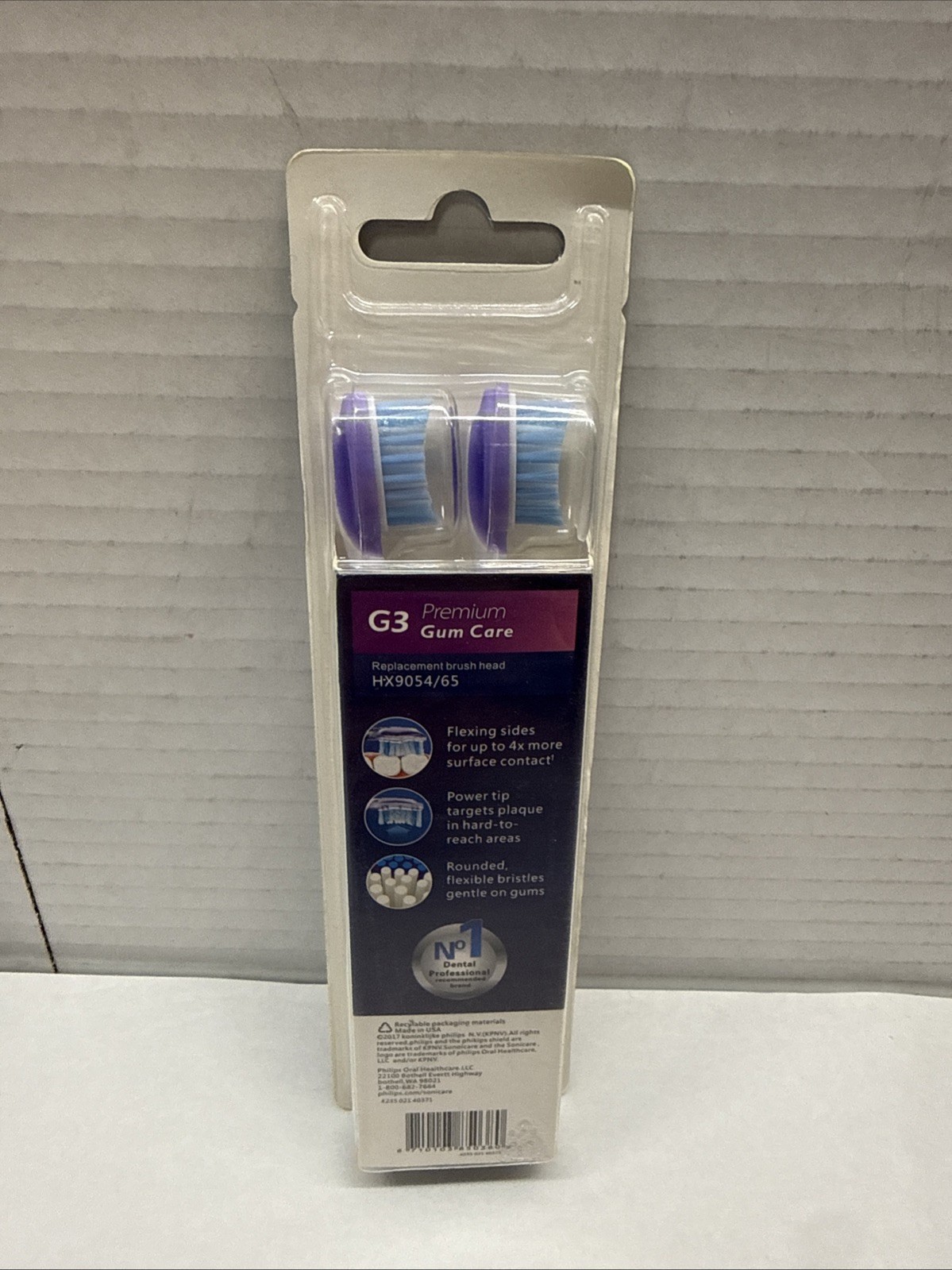 4x Replacement Toothbrush Brush Heads for Phillips Sonicare G3 Premium Gum Care