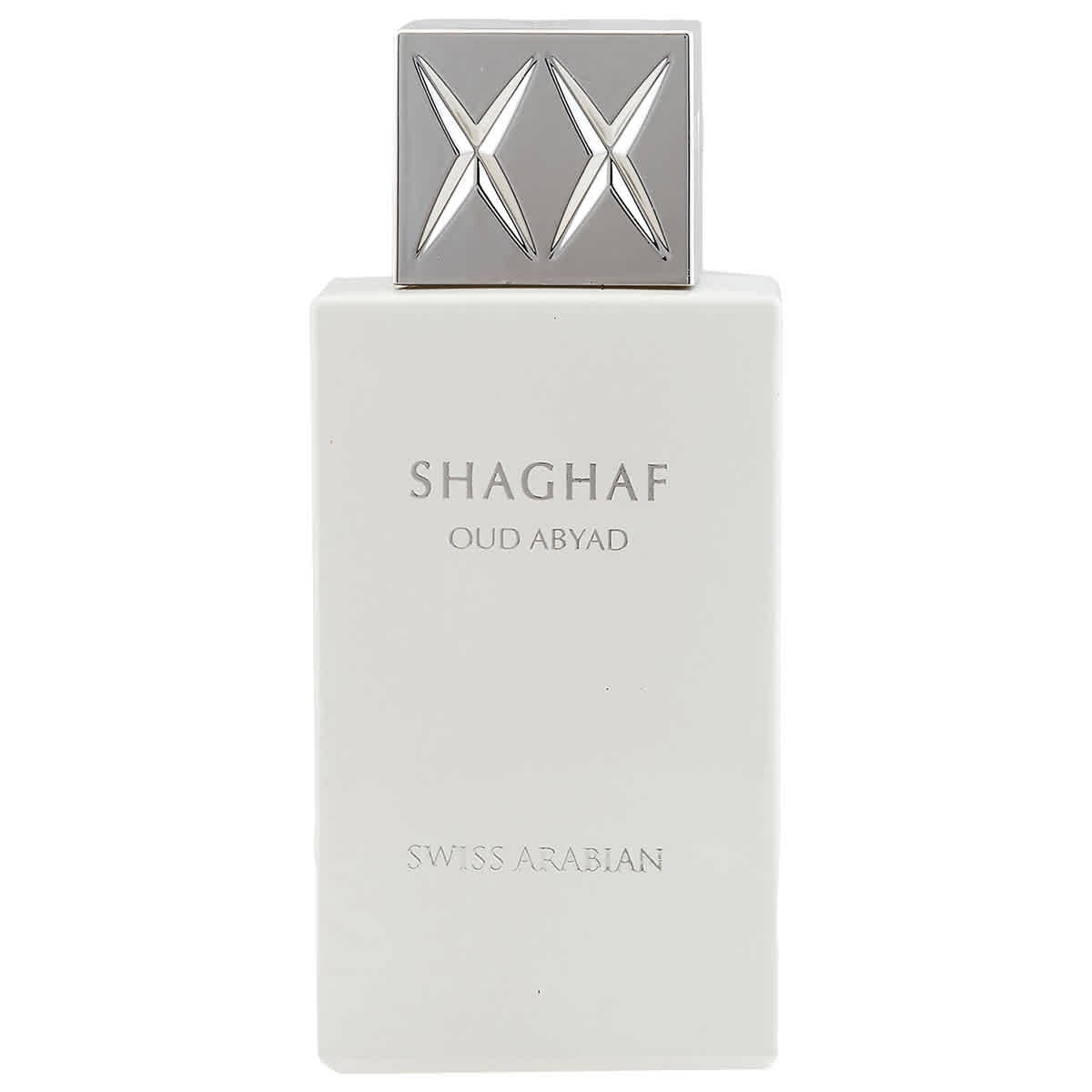 Swiss Arabian Unisex Shaghaf Oud Abyad EDP Spray 2.5 oz Fragrances 6295124026270