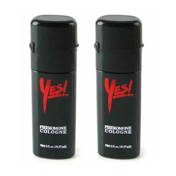 2x Yes Pheromone Perfume Cologne for Men 1oz Female Attractant Spray