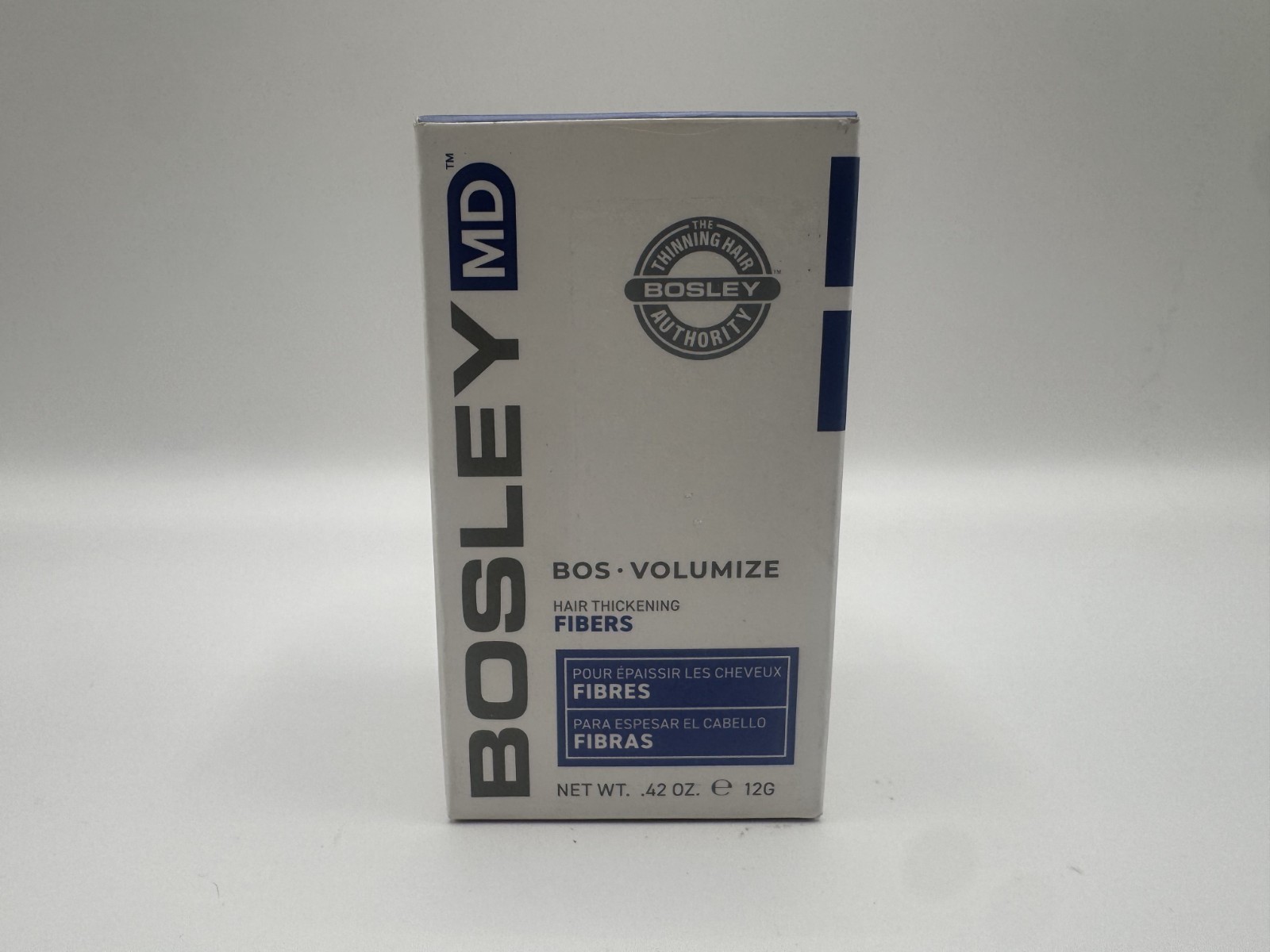 BOSLEYMD BosVolumize Hair Thickening Fibers (Medium Brown) 0.42 oz