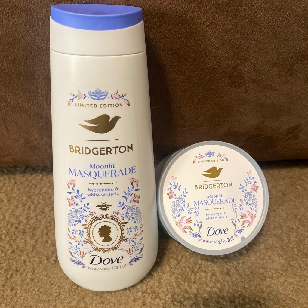 Bridgerton Limited Edition dove body wash