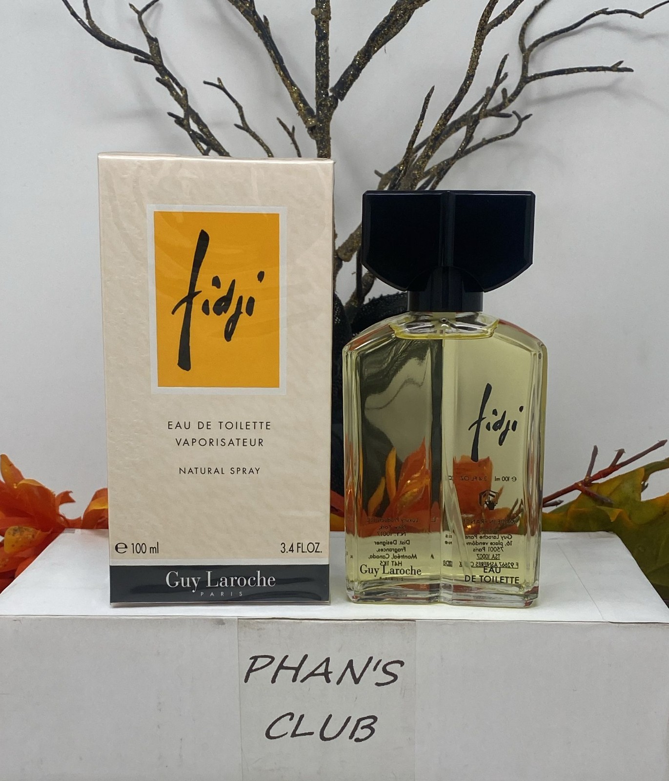 Guy Laroche Fidji 3.4oz Eau de Toilette Spray Floral Perfume for Women