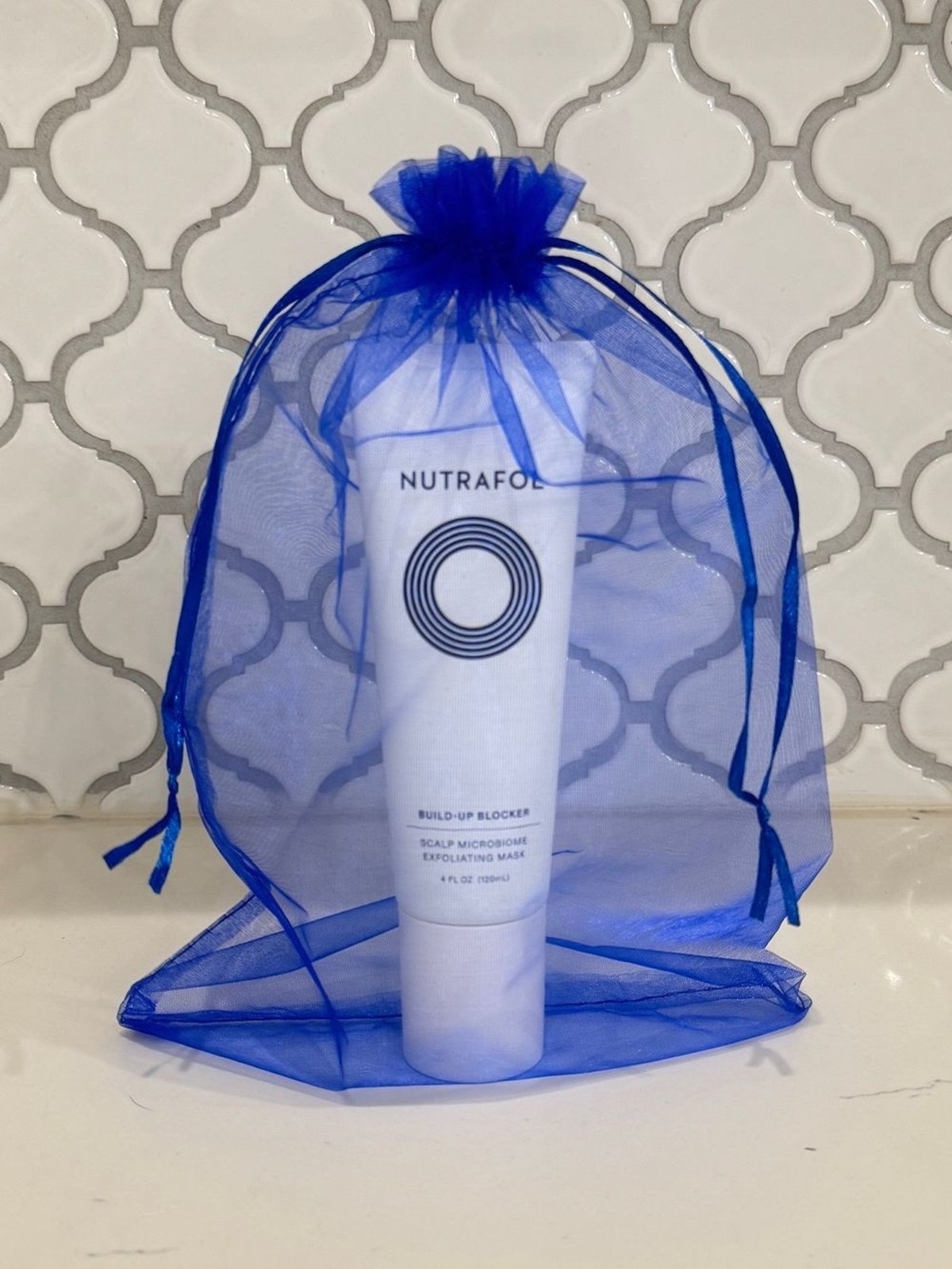 NEW Nutrafol Build-Up Blocker Scalp Microbiome Exfoliating Mask 4oz Sealed