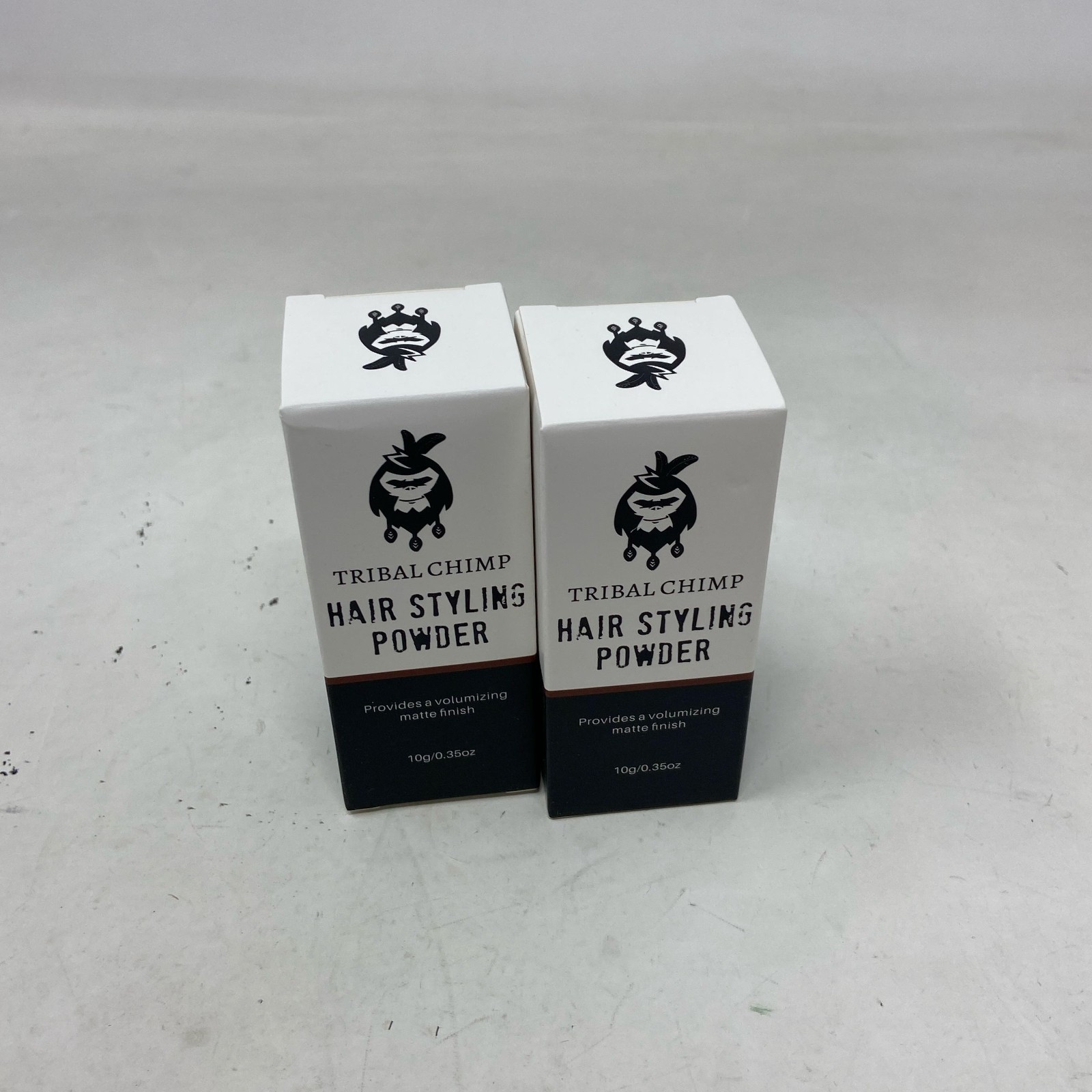 Tribal Chimp Hair Styling Powder 10g (2-Pack) Colorless Matte