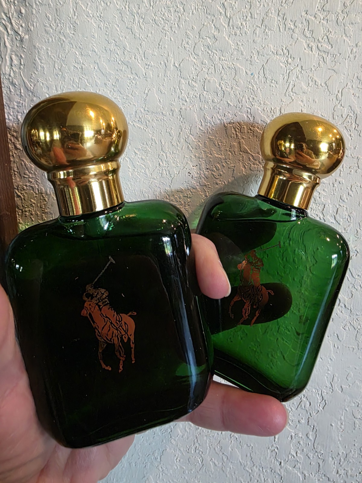 Vintage Cosmair Ralph Lauren Polo Green 2 oz After Shave & Eau de Toilette 1990s