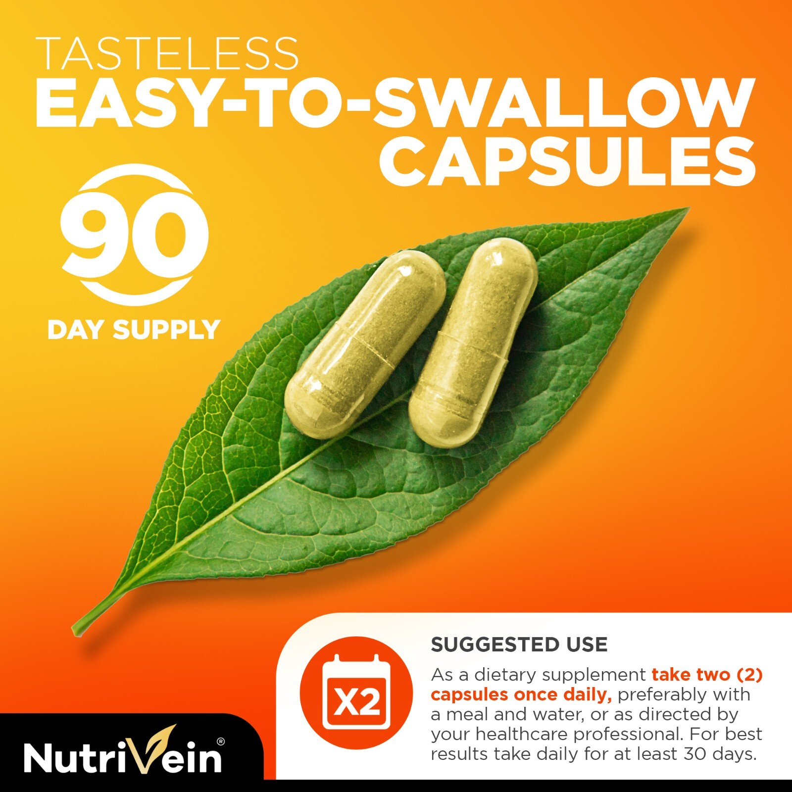 Nutrivein Liposomal Vitamin C 1650mg -180 Capsules – High Absorption Supplements