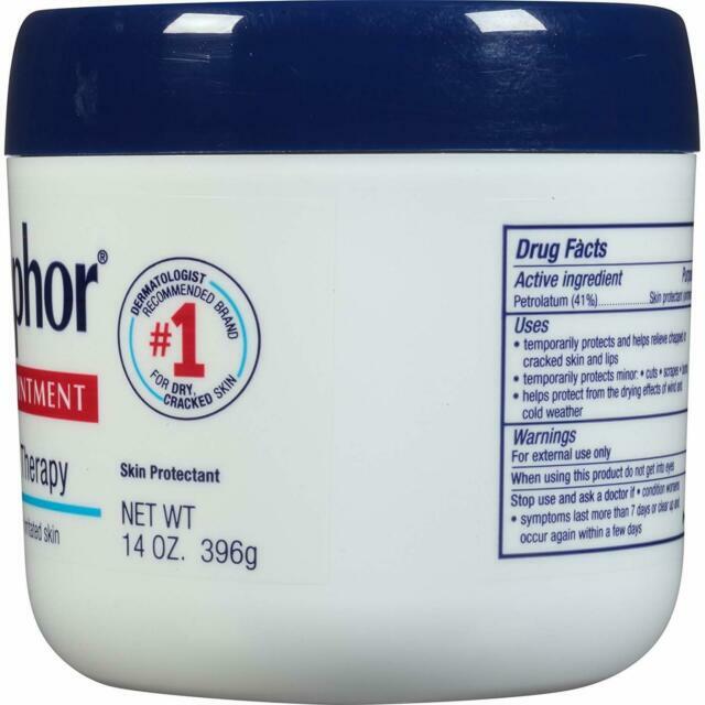 Aquaphor Advanced Therapy Healing Ointment Skin Protectant 14 Ounce Jar