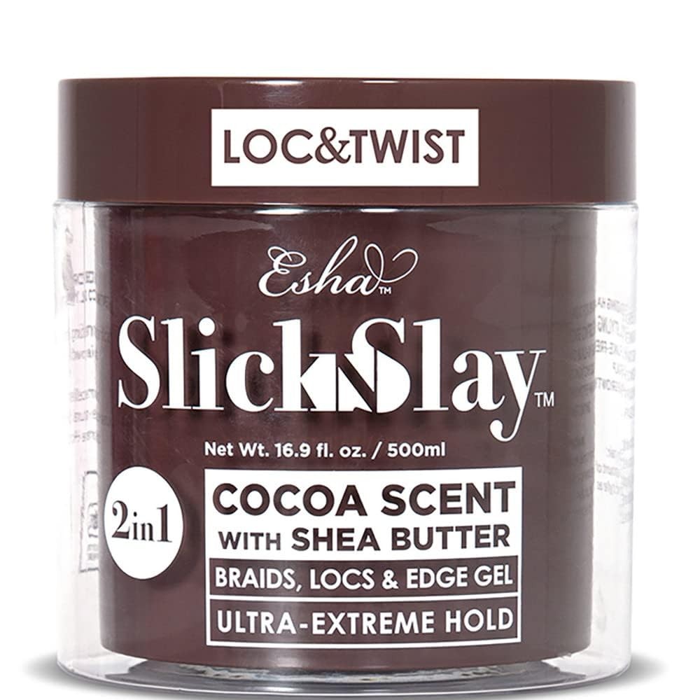 Esha Hair Slick N Slay Braiding Gel, 17 oz – Ultra 17 Fl Oz (Pack of 1), N/A