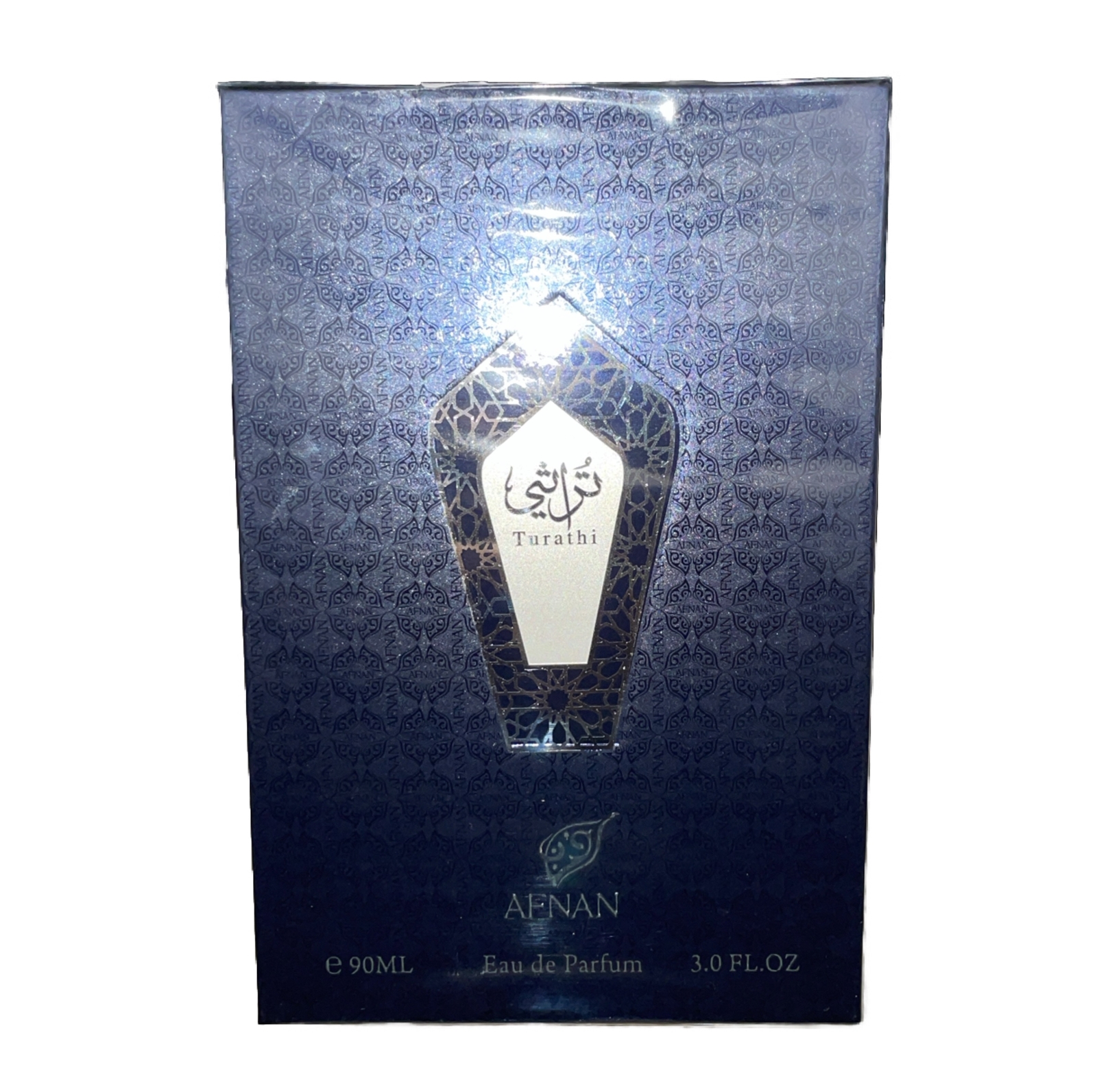 Afnan Turathi Blue by Afnan Eau De Parfum Spray 3 oz Men