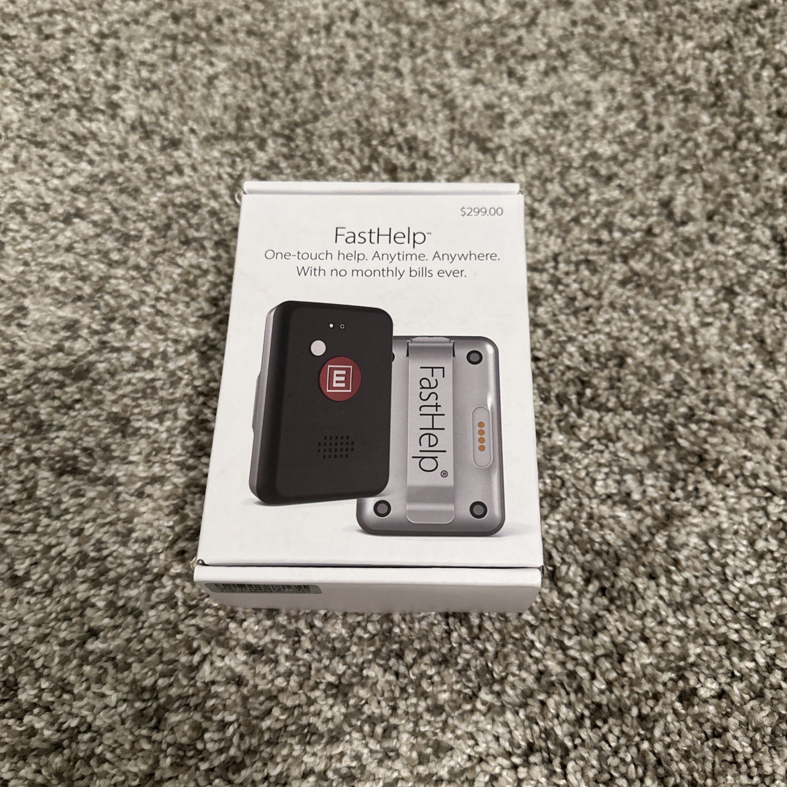FastHelp Medical Alert Device NO FEES No Phone Needed Dials 911 Anytime Anywhere
