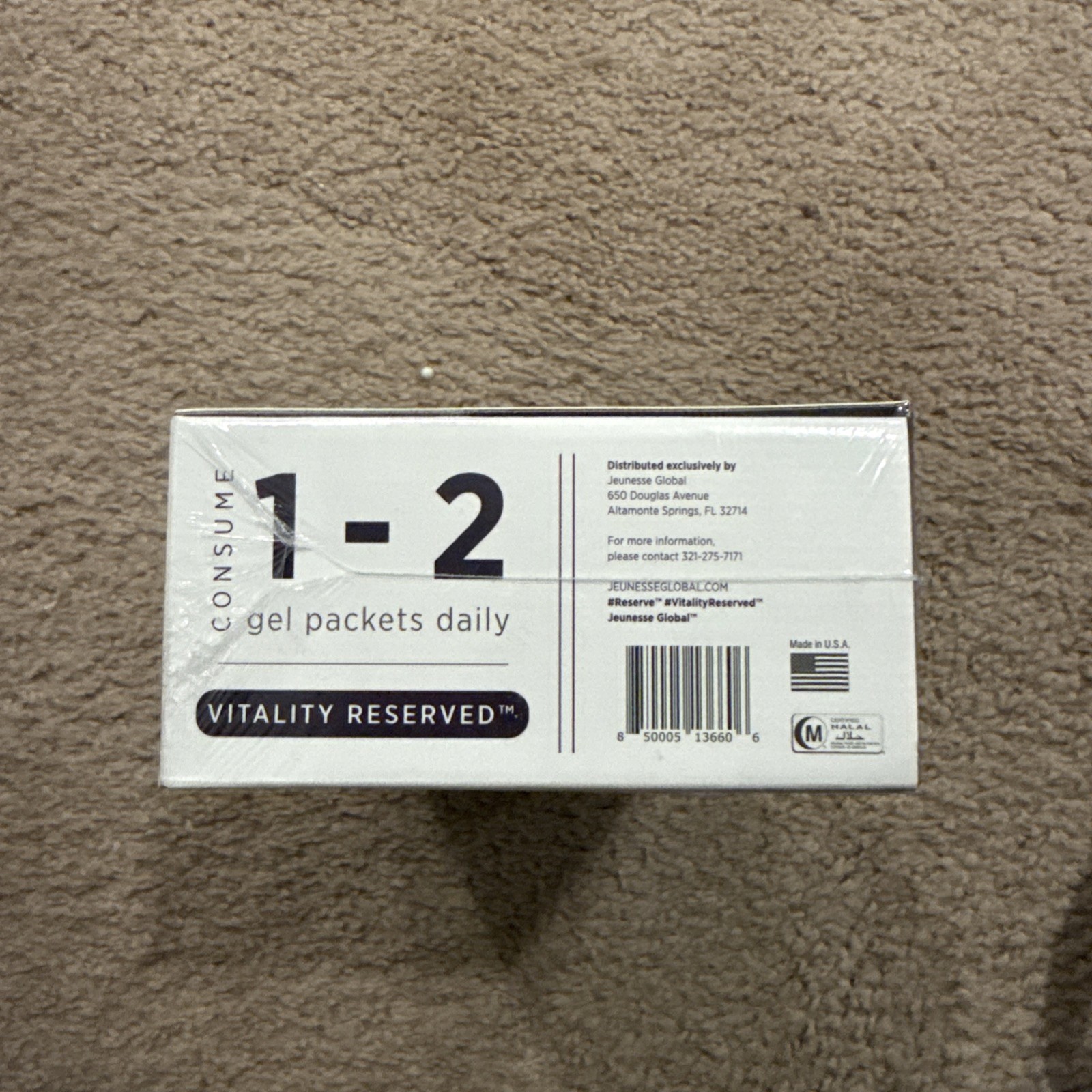 Jeunesse Reserve Resveratrol Antioxidants Fruit Blend Supplement 1-9box Exp 2026