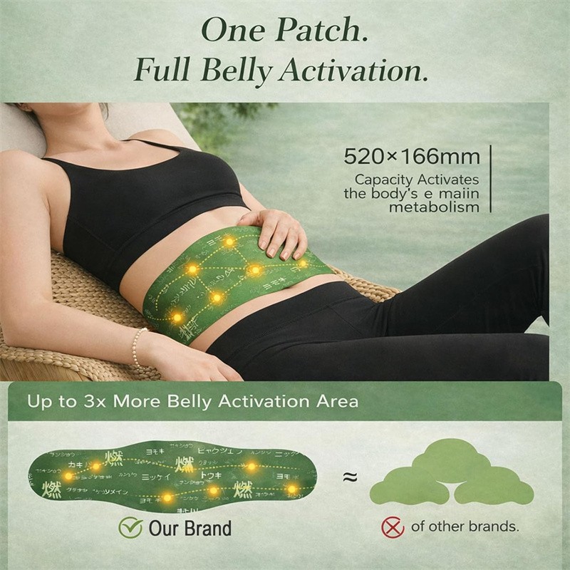 Japanese Herbal Balance Patch, Plant-Based Ingredients, Comfortable Adhesi HOT
