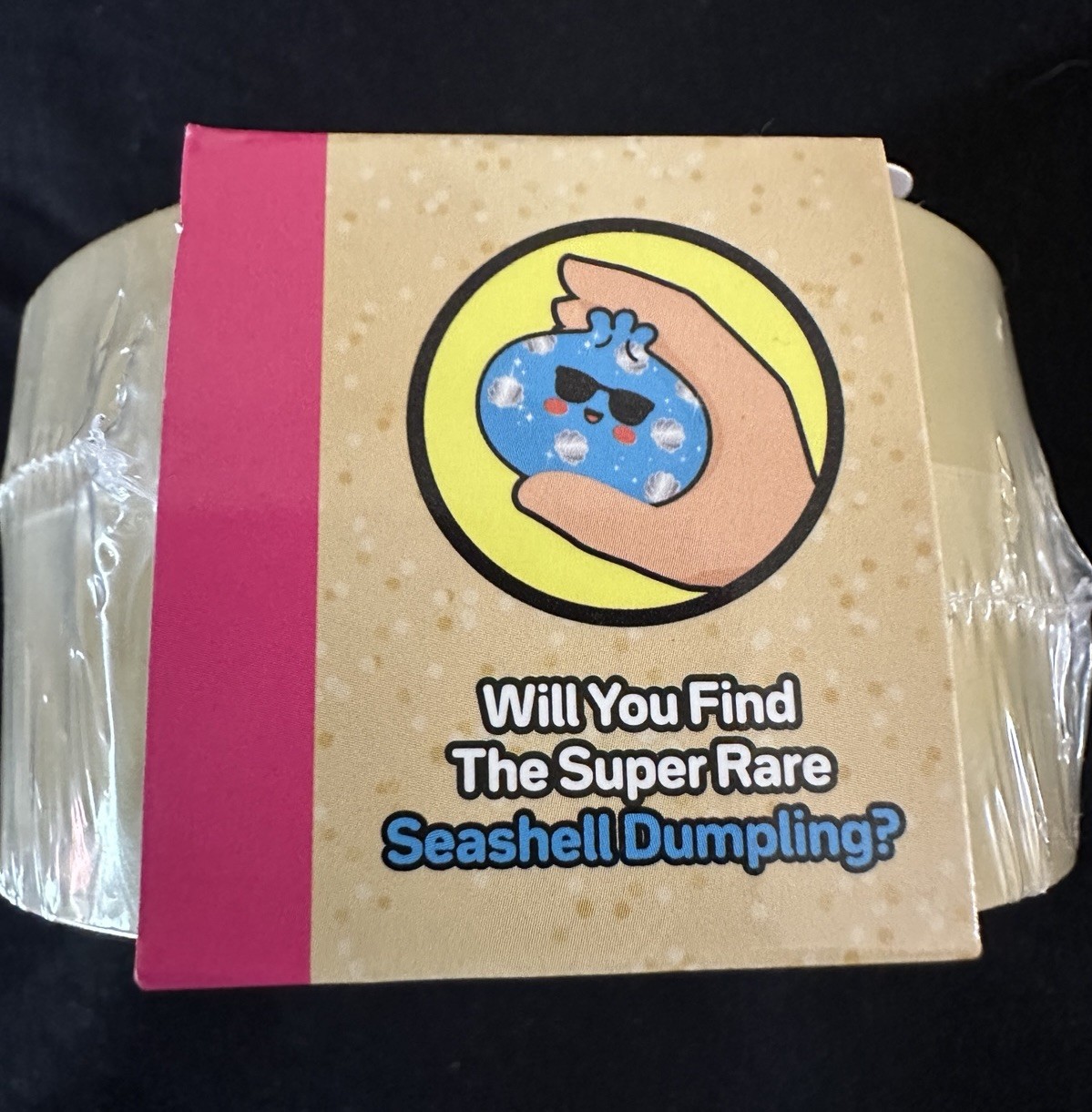 RMS Crazy Fun The Original Mystery Dumpling Seashell Edition Squishy Fidget Toy