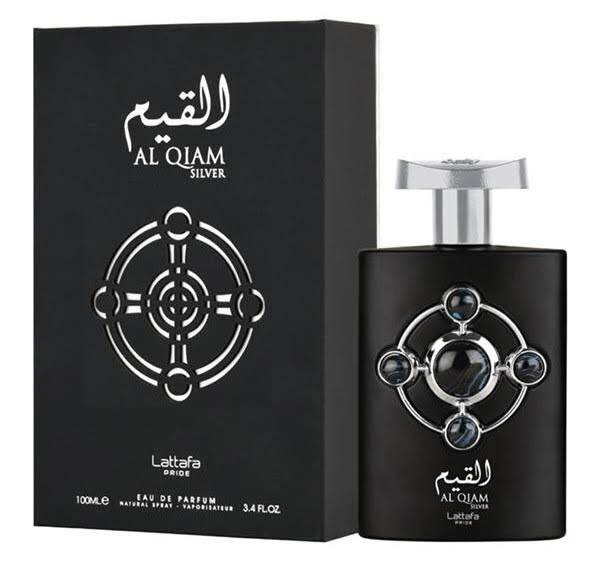 Al Qiam Silver EDP Perfume🥇Lattafa Pride 100 ML 3.4FL.OZ Newest Release🥇