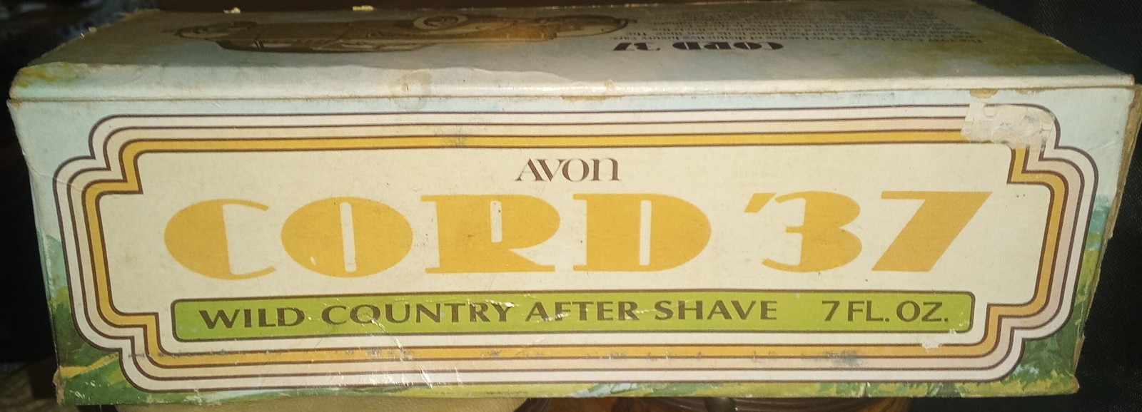Avon Wild Country Men’s Aftershave Fluid 7 fl oz Cord ’37 in Box