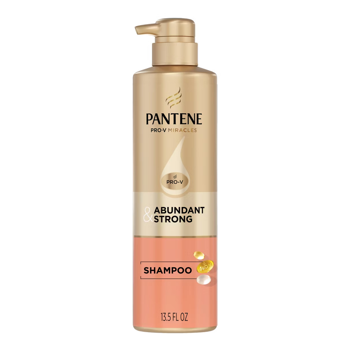 Pantene Abundant & Strong Shampoo – 13.5 fl oz: Basic Cleansing, Daily Use