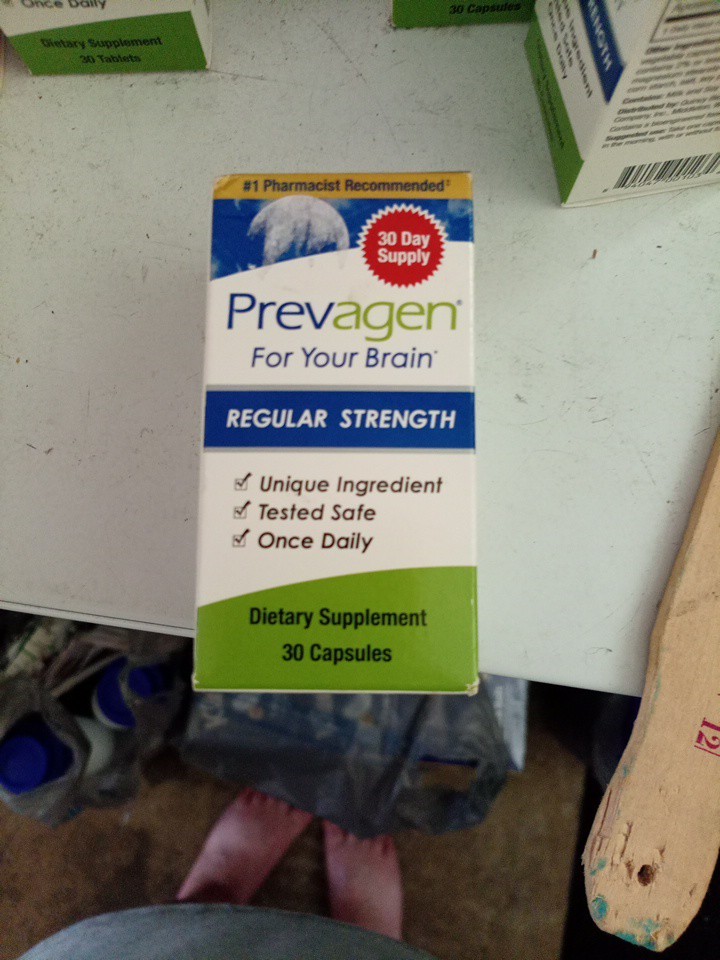 2×30 Prevagen Regular Strength 10 Mg Vit.D Unsealed New Factory Made 69 Total