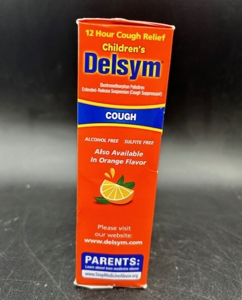 1 Ct.) Delsym Children’s 12 Hour Cough Relief, GRAPE Flavor, 5 fl oz-EXP 11/2026