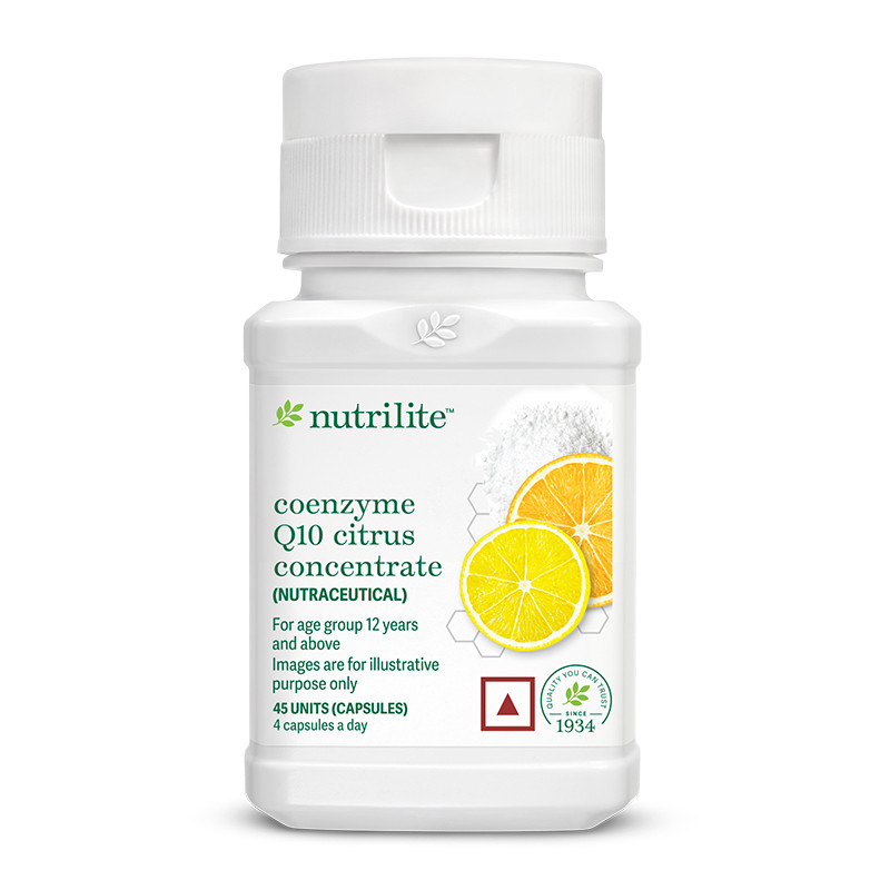 NUTRILITE® Coenzyme Q10 Citrus Concentrate | Antioxidant Support Capsules| 45Ct.