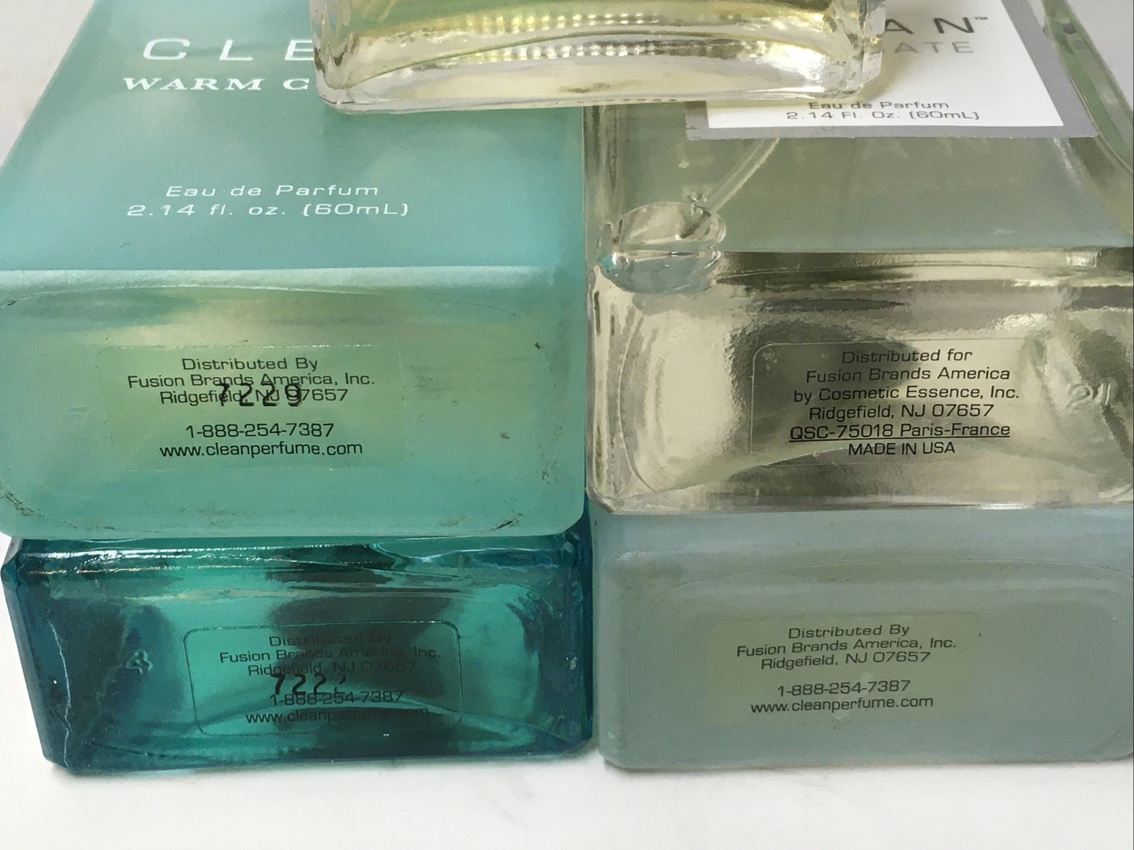 CLEAN 2.14 OZ EDP, FRESH LAUNDRY,PROVENCE,ULTIMATE,SHOWER FRESH & WARM COTTON