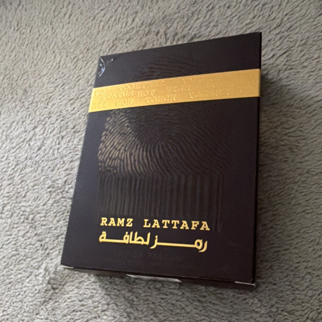Lattafa Ramz Lattafa Eau de Parfum Spray 3.4 fl oz Oud Woody Long Lasting