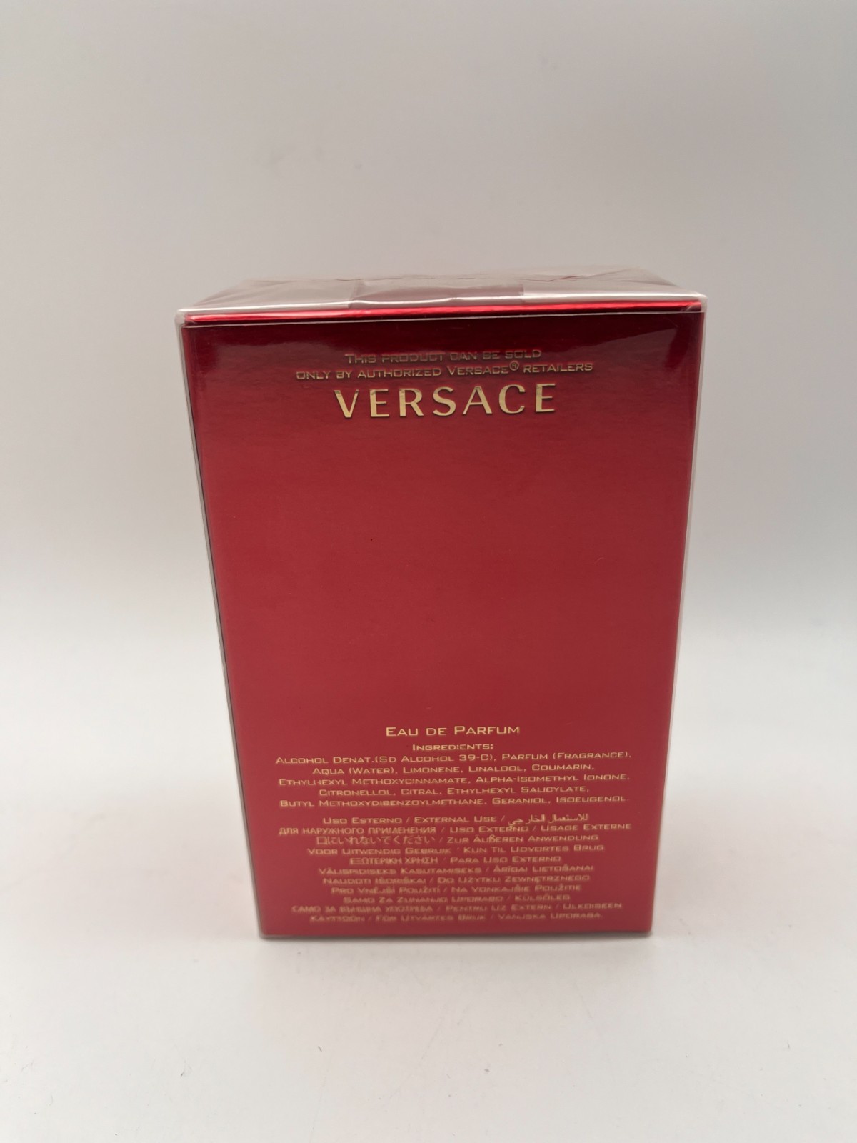 VERSACE EROS FLAME EAU DE PARFUM NATURAL SPRAY MEN 1.7 FL OZ SEALED
