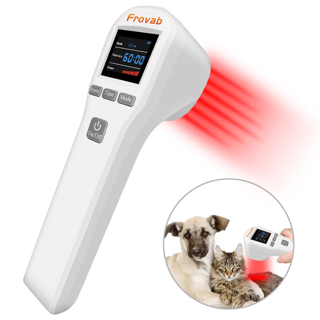Advanced Laser Therapy Rechargeable Device Promote Tissue Regrowth Animal Use