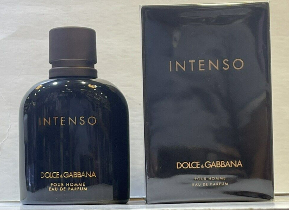 Dolce & Gabbana Intenso Eau De Parfum Spray 4.2oz (125 ml) For Men New In Box