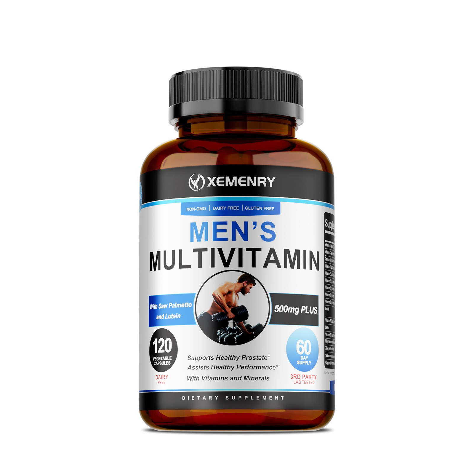 Men’s Multivitamin – MultiMineral – Men Prostate Health, Muscle, Energy Support
