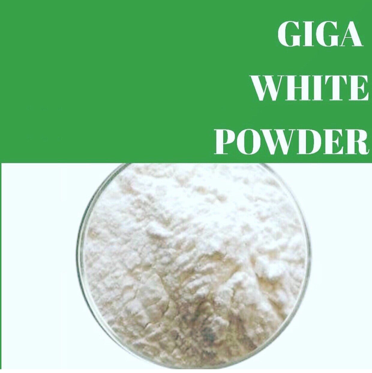 Giga White Powder for Skin Whitening,Moisture,Repair Damaged Skin.