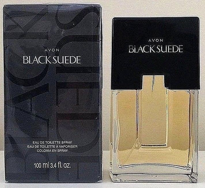Black Suede Cologne Spray 3.4oz Avon Men’s Oriental amber/moss/spicy/wood,musk