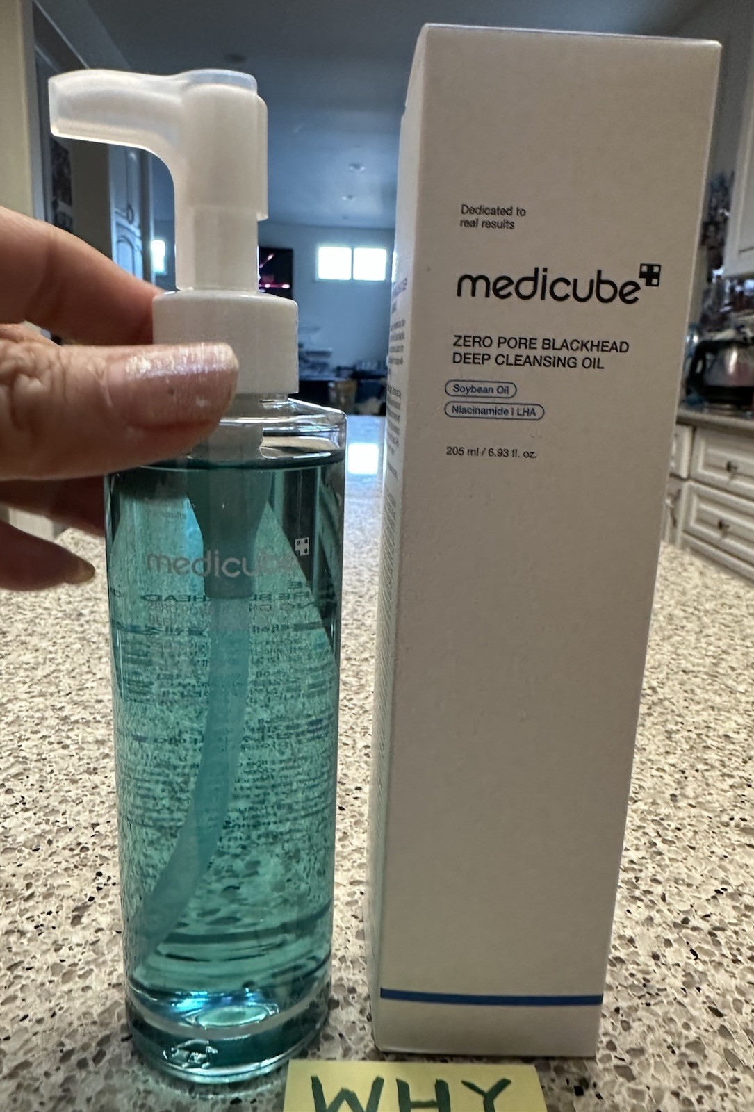 medicube Zero Pore Blackhead Deep Cleansing Oil 6.93oz/205mL FULL SZ EXP 11/2028