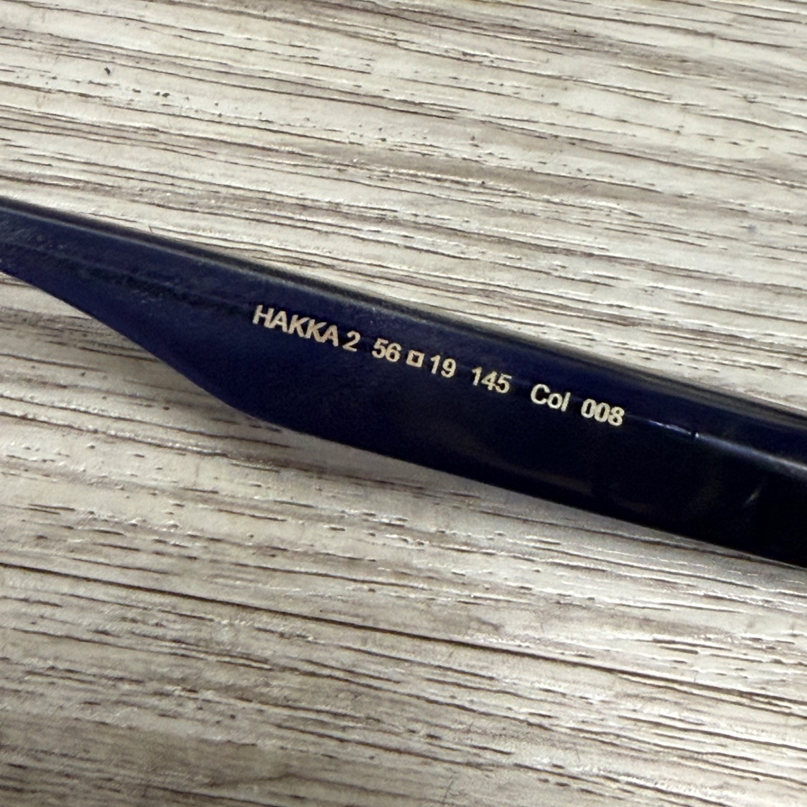 FACE A FACE Paris HAKKA 2 56-19-145 Blue Full Rim Hand Made France Frames Only