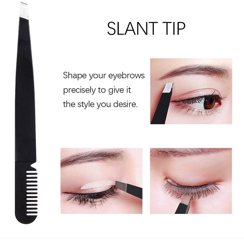 11/9/6/4Pcs Eyebrow Grooming Tools Razor Brush Kit Facial Trimmer Tweezers Comb
