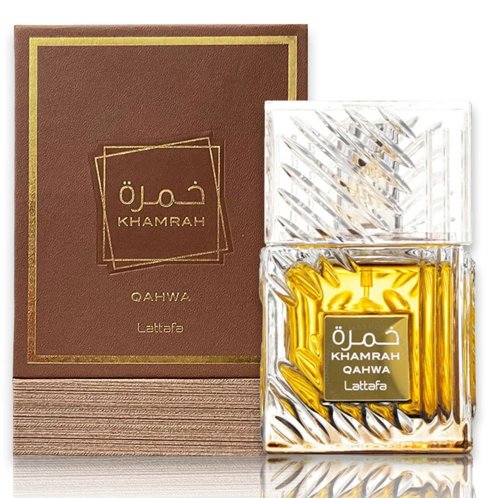 Khamrah Qahwa By Lattafa Eau de Parfum Perfume for Unisex 3.4 fl oz (100 ml)