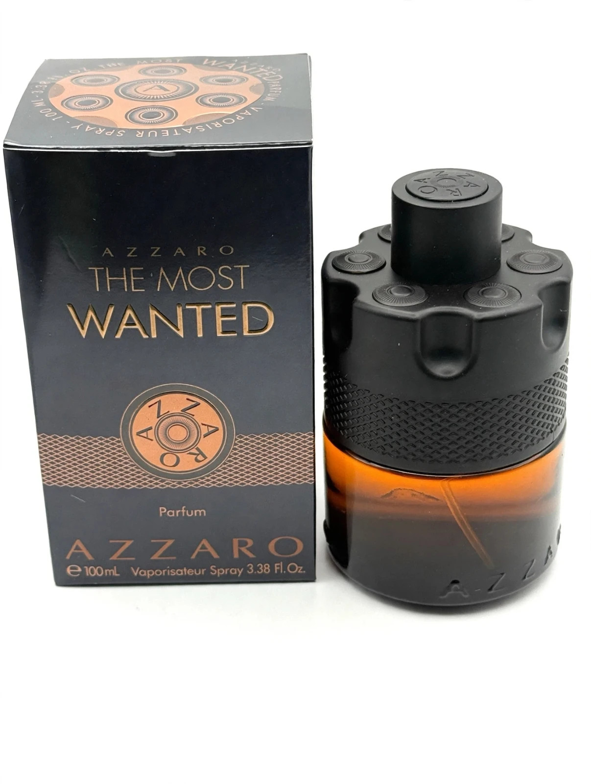 Azzaro The Most Wanted Parfum Spray, Regular Size 3.38 fl oz / 100 mL