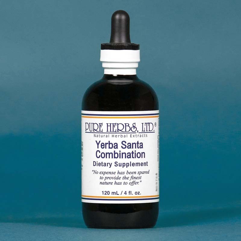 Pure Herbs: Yerba Santa Combination – 4 oz. ( Natural Herbal Extracts)