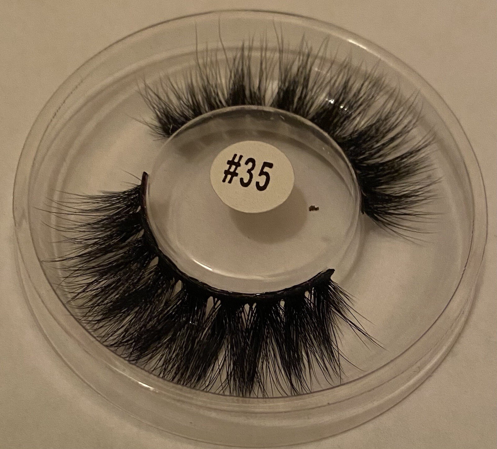 NEW #35 DRAMATIC 3D MINK EYELASHES CRUELTY FREE 13MM IN US!!