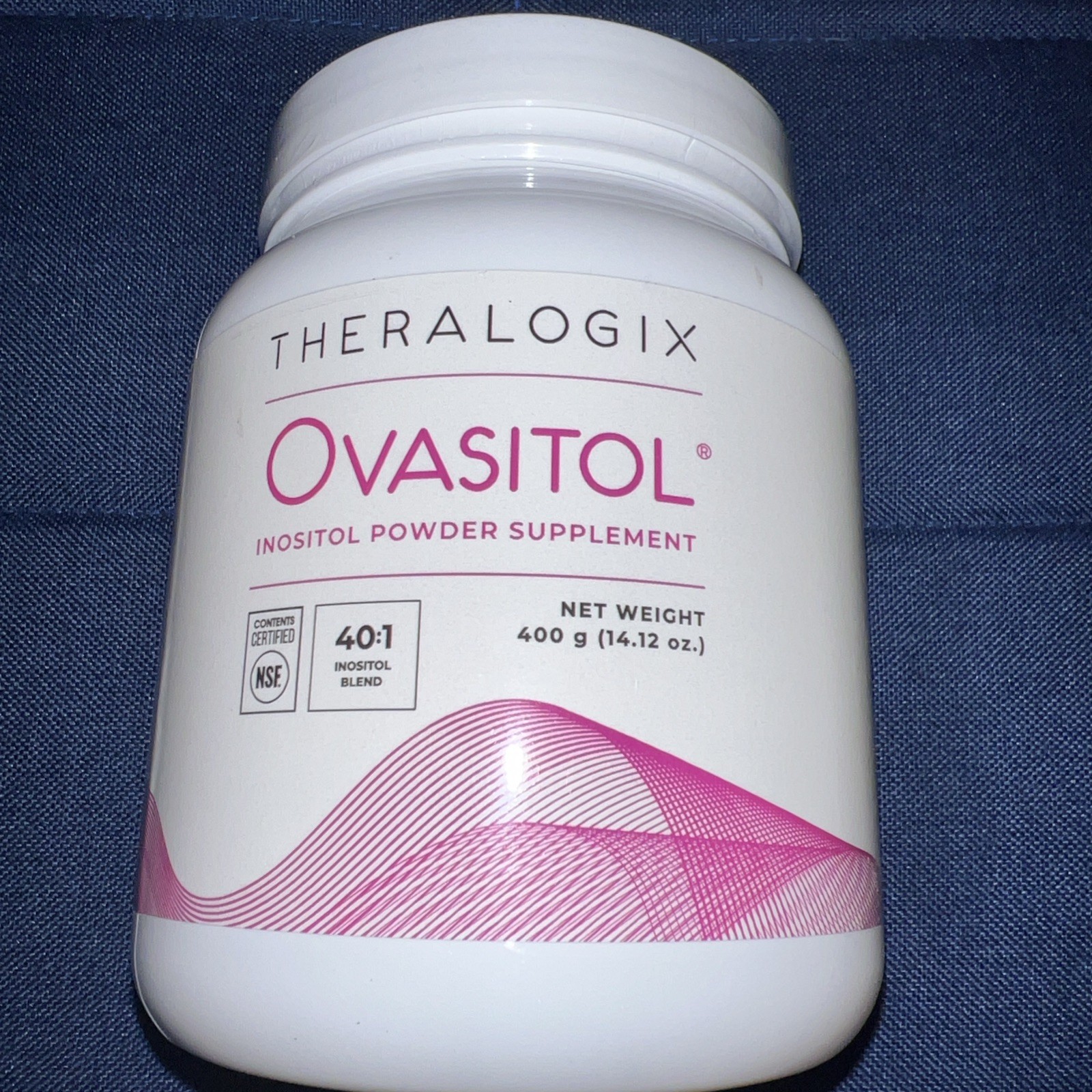 Theralogix Ovasitol Inositol Powder Content Certified NSE 40:1 Inositol Blend