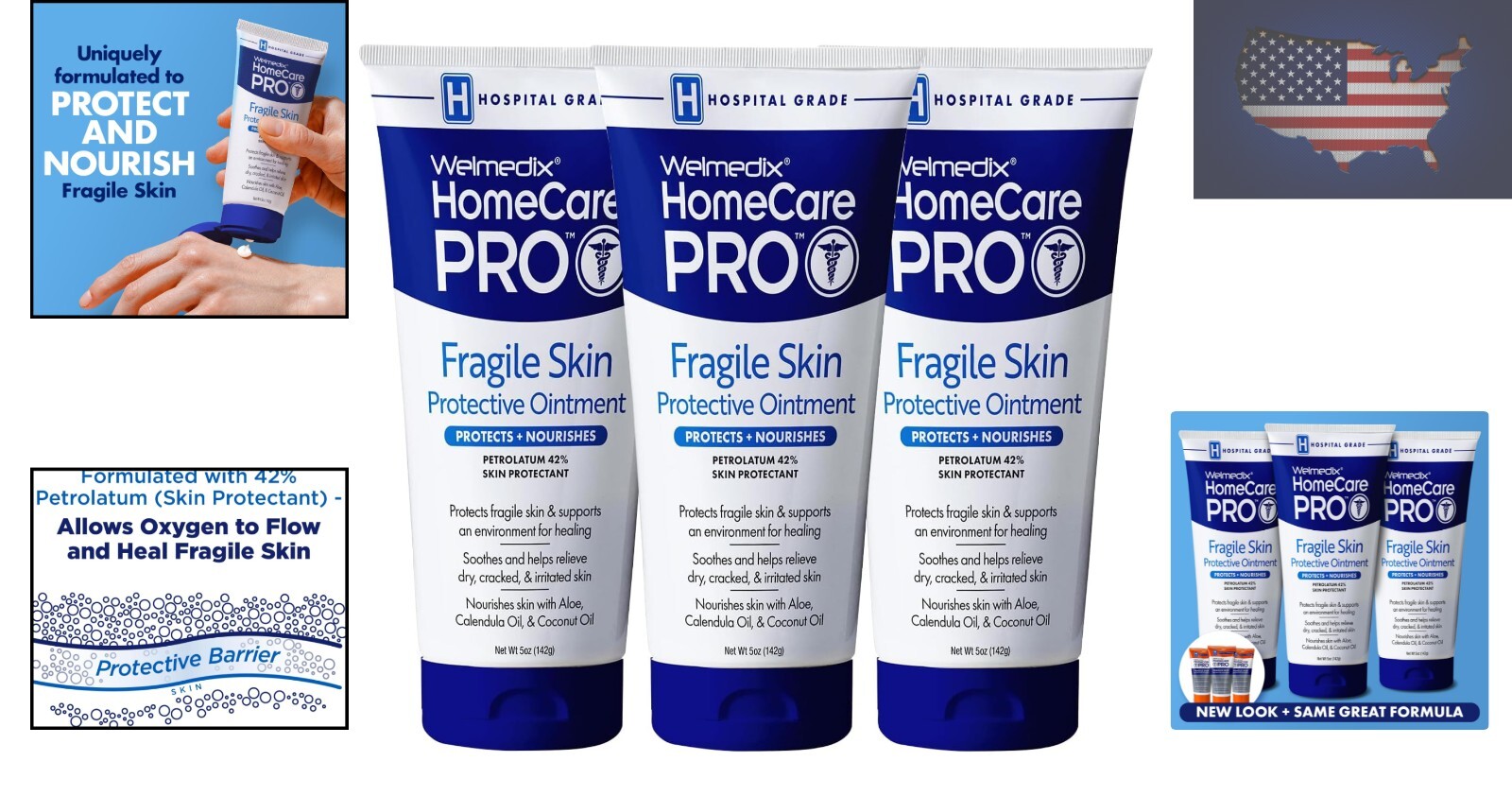 Ultimate Skin Care Solution | Protective Ointment for Eczema, Psoriasis – 3 Pack
