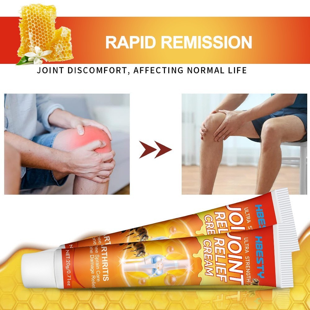 [Pack of 5] Knee Joint Relief Cream Arthritis Treatment Cream Ointment 20g US