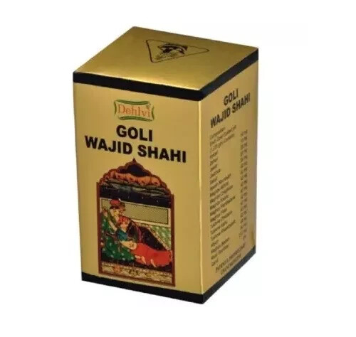 Dehlvi Goli Wajid Shahi Unani Formula for Men 25 Tablets Pack of 5 Free Ship