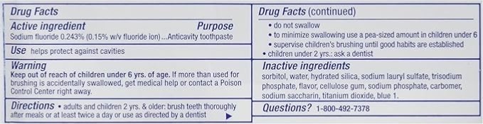 Crest Cavity Protection Toothpaste Regular – 8.2 Ounce (Pack of 4)