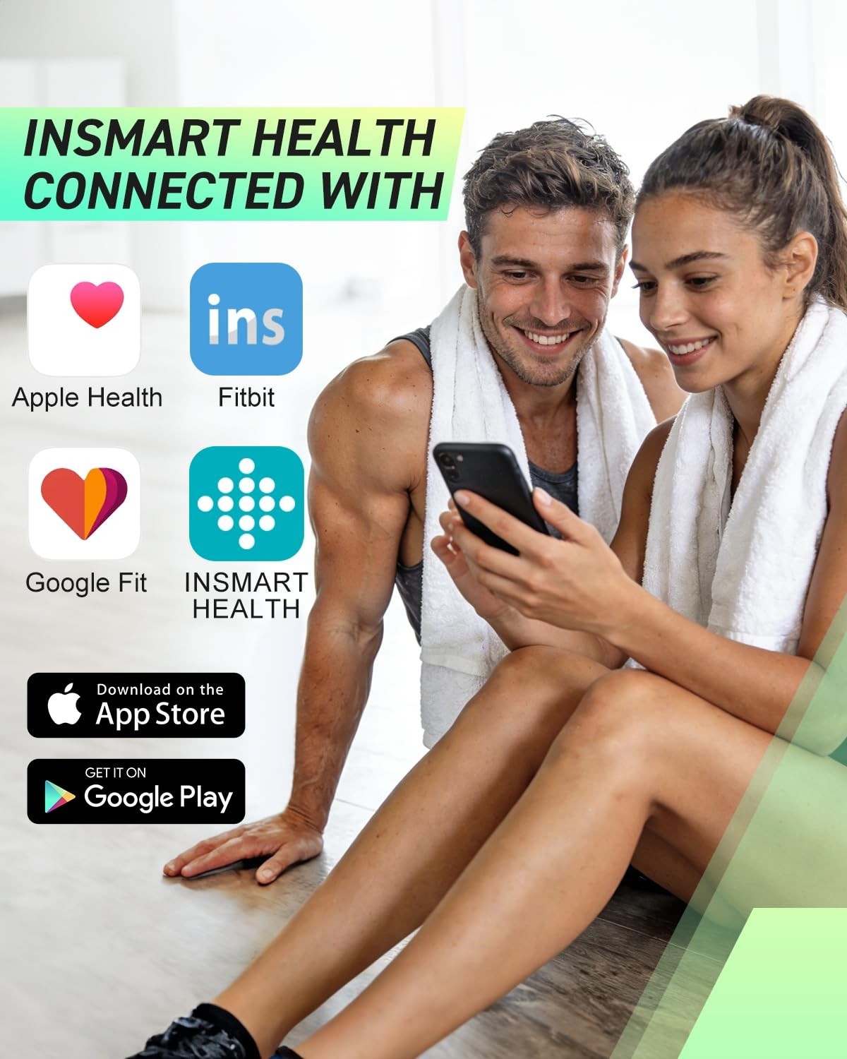 Comprehensive Smart Scale for Body Weight – 0.1lb Accuracy, Sync with App, Black