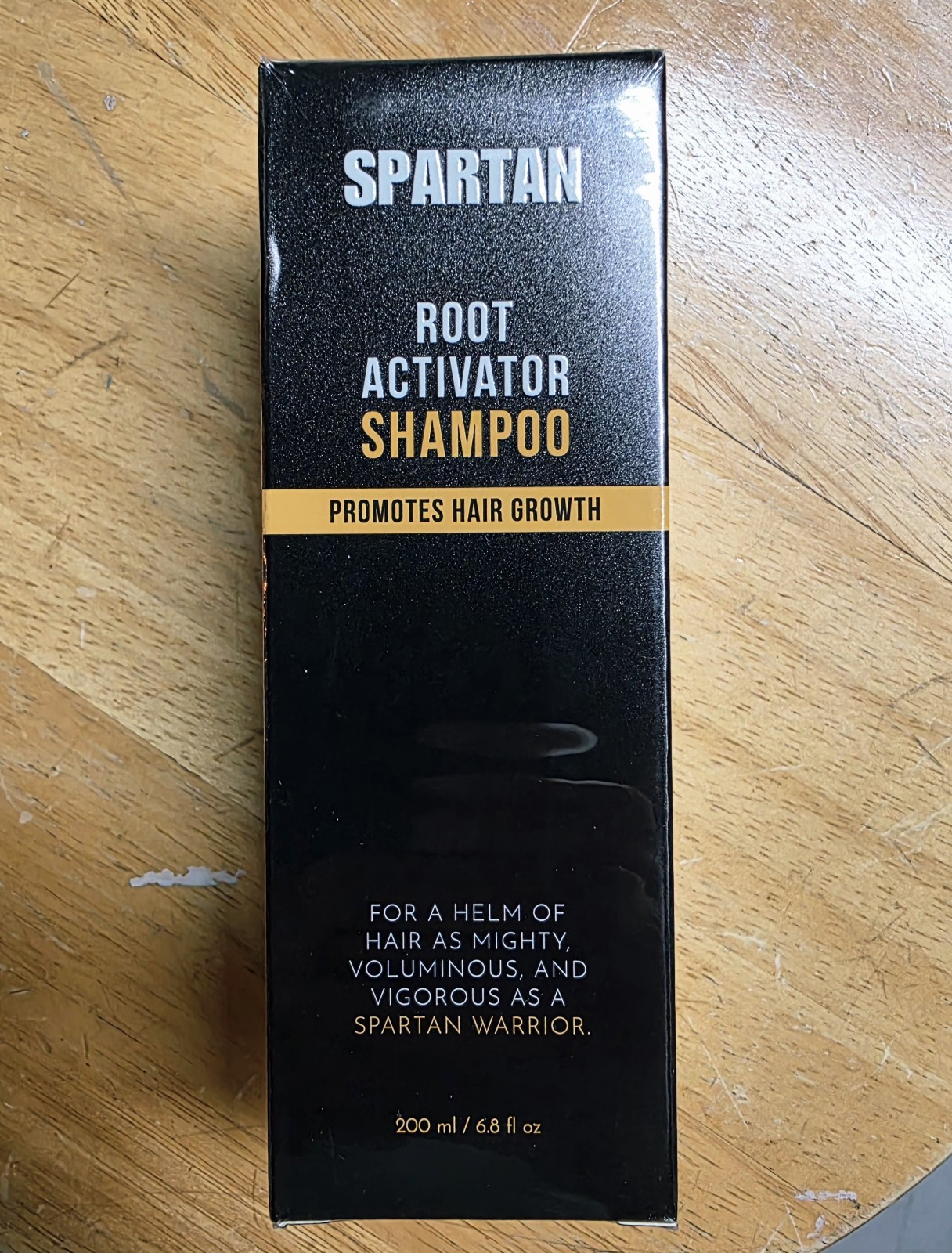 Spartan Root Activator Shampoo Promotes Hair Growth Men’s 6.8 oz 200ml Sealed