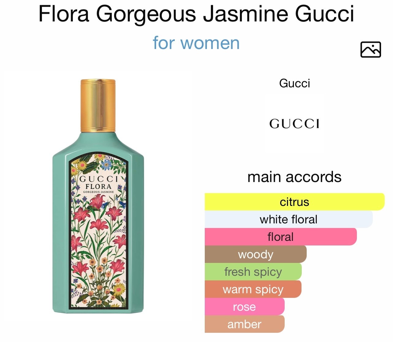 Gucci Flora Gorgeous Jasmine 3.3 oz EDP Perfume for Women New In Original Box