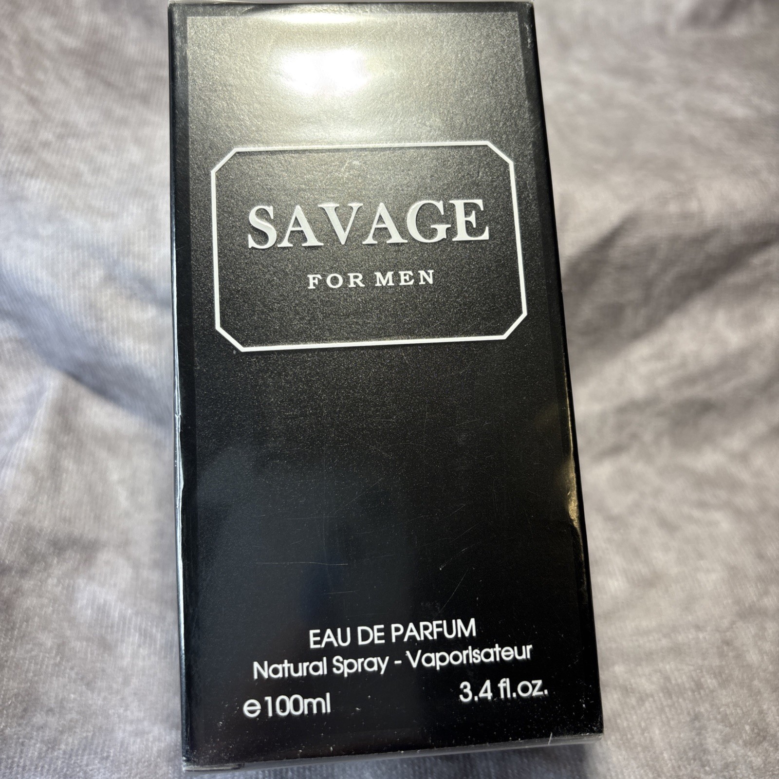 Fragrance Couture SAVAGE POUR HOMME 3.4 3.4 Oz EDT Spray Men’s Cologne Sealed