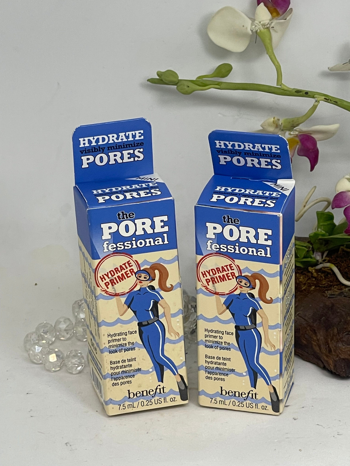 2x Benefit The Porefessional Hydrating Face Primer – .25 fl oz – New in Box